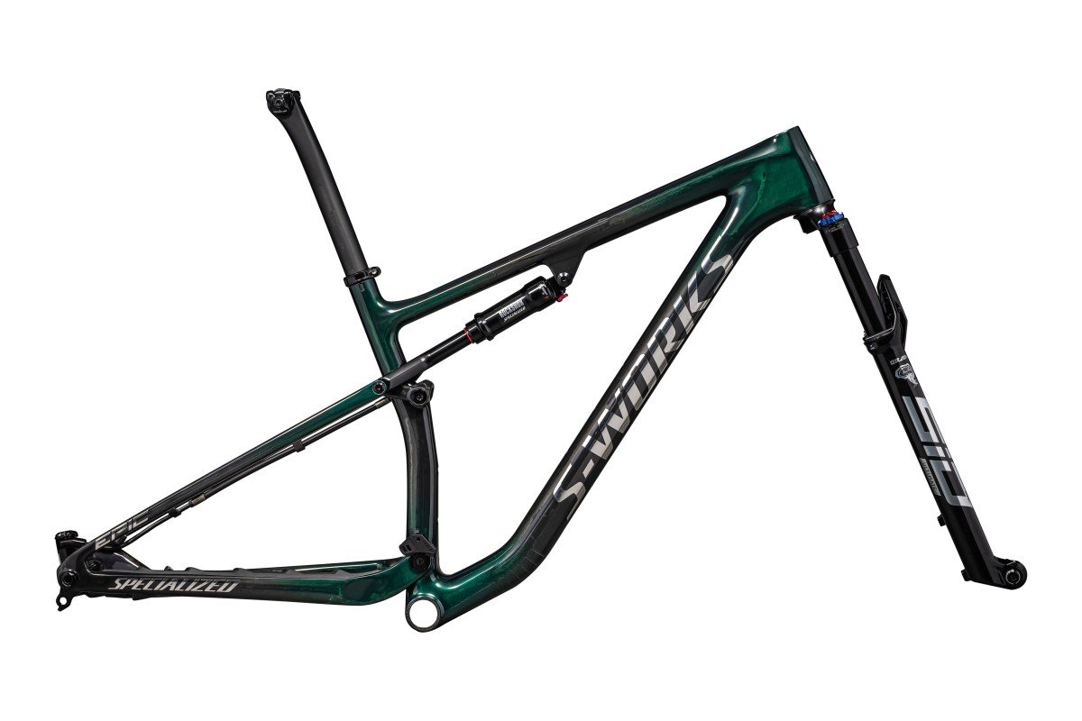 Specialized Epic- Green Tint Carbon/chrome